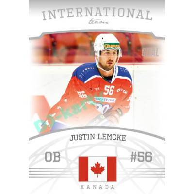 2022/23 Goal Cards Chance Liga 2. série #14 Justin Lemcke International Team