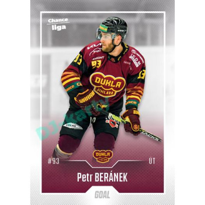 2022/23 Goal Cards Chance Liga 1. série #014 Petr Beránek