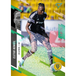2023/24 Sportzoo Fortuna Liga 2. série #362 Cletus Nombil Green Dew 1of60