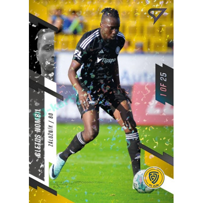 2023/24 Sportzoo Fortuna Liga 2. série #362 Cletus Nombil Black Camouflage 1of25