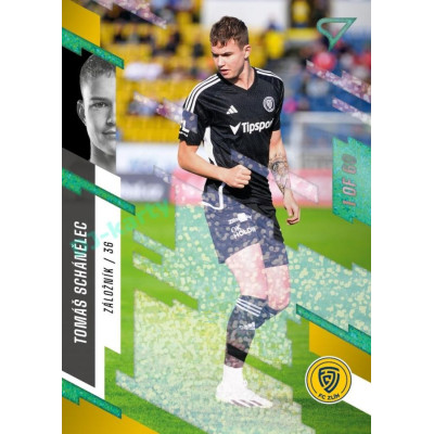 2023/24 Sportzoo Fortuna Liga 2. série #363 Tomáš Schánělec Green Dew 1of60