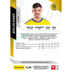 2023/24 Sportzoo Fortuna Liga 2. série #365 Nedeljko Kovinič
