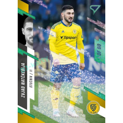 2023/24 Sportzoo Fortuna Liga 2. série #366 Zvjad Natčkebija Green Dew 1of60