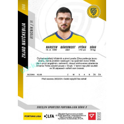 2023/24 Sportzoo Fortuna Liga 2. série #366 Zvjad Natčkebija