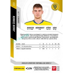 2023/24 Sportzoo Fortuna Liga 2. série #358 Jakub Černín