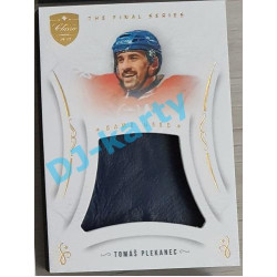 2021/22 OFS The Final Series Tomáš Plekanec #MEM-TE Game Used Gold PROMO