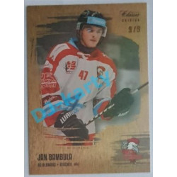 2019/20 OFS Jan Bambula #380 9/9 Gold Rainbow