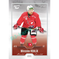 2022/23 Goal Cards Chance Liga 1. série #153 Miroslav Rohlík Silver 1 of 60