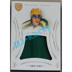 2021/22 OFS The Final Series Tomáš Demel #JER-TD Game Used Jersey Gold PROMO