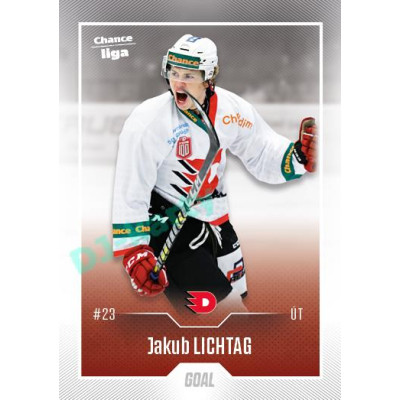 2022/23 Goal Cards Chance Liga 1. série #154 Jakub Lichtag