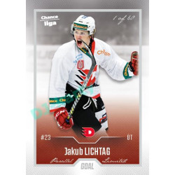 2022/23 Goal Cards Chance Liga 1. série #154 Jakub Lichtag Silver 1 of 60