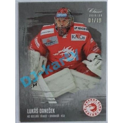 2019/20 OFS Lukáš Daneček #343 01/19 Silver Sand