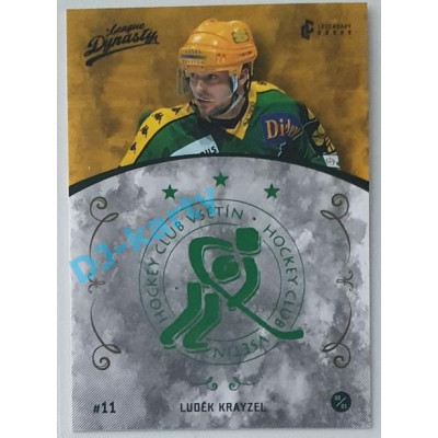 2021 Legendary Cards League Dynasty Vsetín Luděk Krayzel #156
