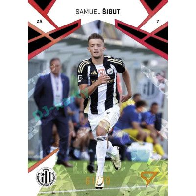 2024/25 Sportzoo Chance Liga 1. série #177 Samuel Šigut Copper Diamond xx/70