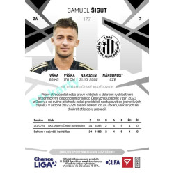 2024/25 Sportzoo Chance Liga 1. série #177 Samuel Šigut