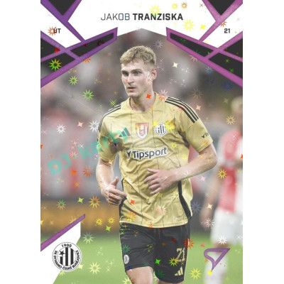 2024/25 Sportzoo Chance Liga 1. série #180 Jakob Tranziska Cosmic Pink