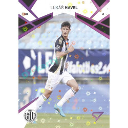 2024/25 Sportzoo Chance Liga 1. série #170 Lukáš Havel Cosmic Pink