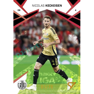 2024/25 Sportzoo Chance Liga 1. série #171 Nicolas Keckeisen Copper Diamond xx/70