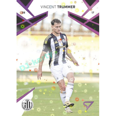 2024/25 Sportzoo Chance Liga 1. série #172 Vincent Trummer Cosmic Pink