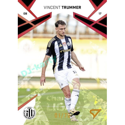 2024/25 Sportzoo Chance Liga 1. série #172 Vincent Trummer Copper Diamond xx/70