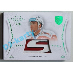 2021/22 OFS The Final Series Martin Kaut #STI-KAM 2/5 Game Used Stick Emerald