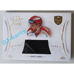 2021/22 OFS The Final Series Lukáš Cingel #STI-CIL 18/20 Game Used Stick Gold