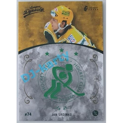 2021 Legendary Cards League Dynasty Vsetín Jan Srdínko #15