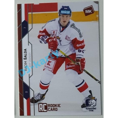 2021 MK reprezentace Radim Šalda RC EHT #39 11/25 Red