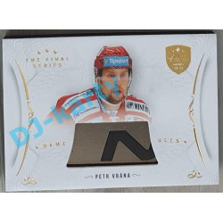 2021/22 OFS The Final Series Petr Vrána #STI-VRP Game Used Stick Gold PROMO