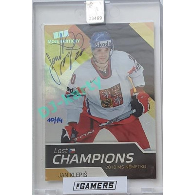 2022 MK Gamers 1. série Jan Klepiš #LCH3 10/14 Last Champions