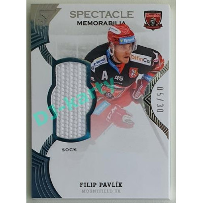 2021/22 Sportzoo TIPSPORT ELH 2. série #SR-FP Filip Pavlík Spectable Memorabilia 05/30