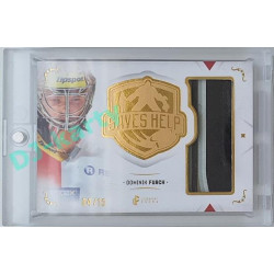 2021/22 Legendary Cards SAVES HELP MEMORABILIA SERIES #SHM-02 Dominik Furch Memorabilia Gold 04/15