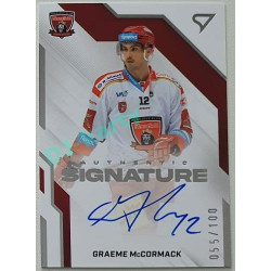 2022/23 Sportzoo ELH 1. série #AS2-GM Greame McCormack Signature level 2 xxx/100