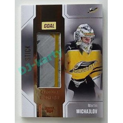 2022/23 Goal Cards Chance #S-37 Martin Michajlov Game Used Stick Expo x/2