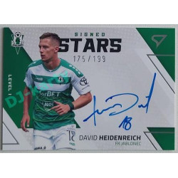 2022/23 Sportzoo Fortuna Liga 2. série #SL1-HE David Heidenreich Signed Stars Level 1 xx/199