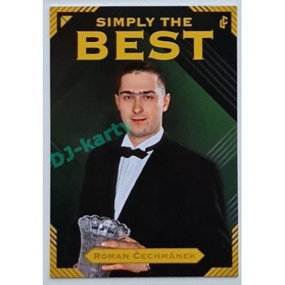 2023 Legendary Cards Simply the Best #08 Roman Čechmánek