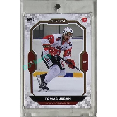2023/24 Goal cards Chance Liga 1. série #181 Tomáš Urban Gold 1of20