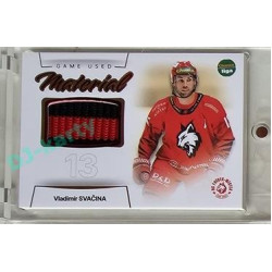 2023/24 Goal cards Chance Liga 1. série #GUM-18 Vladimír Svačina Game Used Material 14/30