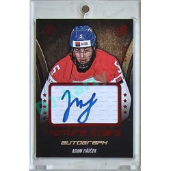 2023/24 LC Expectations Road to Prague #FSA-03 Adam Jiříček Future Stars Autograph Red xx/10
