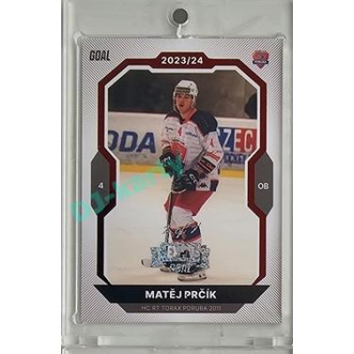 2023/24 Goal cards Chance Liga 2. série #260 Matěj Prčík Red Expo 1of1