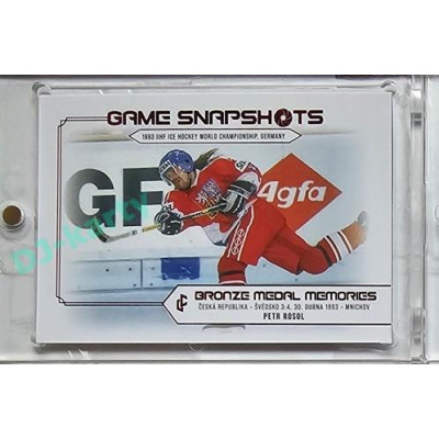 2023 LC Bronze Medal Memories 1993 #GS-14 Petr Rosol Game Snapshots Red parallel 19/25