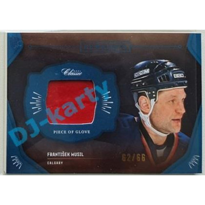 2020/21 OFS 2. série Frantiček Musil #RPS-FMU 62/66 Game Used Remnants