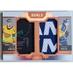 2022/23 Goal Cards Chance Liga Update #D-15 P. Miškář / Z. Sedlák Duals Jersey Bronze 03/30