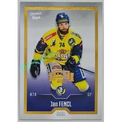 2022/23 Goal Cards Chance Liga 2. série #299 Jan Fencl Expo Gold 1 of 3