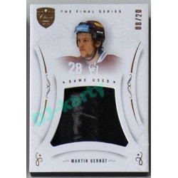 2021/22 OFS The Final Series Martin Gernát #MEM-MG 18/20 Game Used Gold