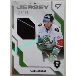 2022/23 Sportzoo ELH 2. série #GJ-KO Pavel Kousal Game Jersey 31/99
