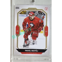 2023/24 Goal cards Chance Liga 2. série #324 Pavel Matěj Expo Silver 1of7