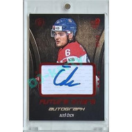 2023/24 LC Expectations Road to Prague #FSA-04 Aleš Čech Future Stars Autograph Red xx/10