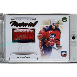 2023/24 Goal cards Chance Liga 1. série #GUM-07 Martin Dočekal Game Used Material 19/30
