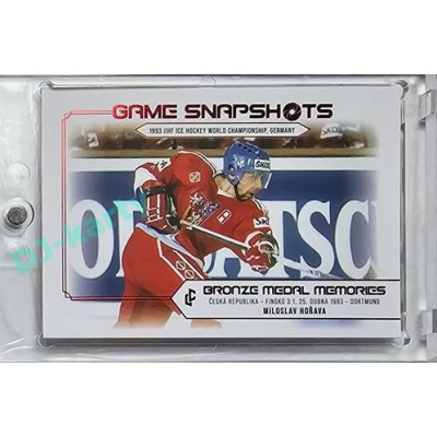 2023 LC Bronze Medal Memories 1993 #GS-17 Miloslav Hořava Snapshots Red parallel 19/25